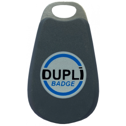 BADGES CLECOR GRIS (prix unitaire par 20)