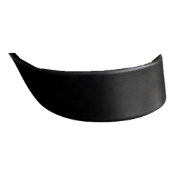 BANDE CAOUTCHOUC POUR BASKET LISSE NOIR- le paquet de 2 paires