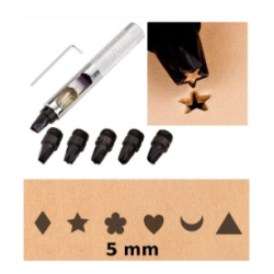 KIT A FRAPPER MANUEL (1 manche + 6 mèches motifs)