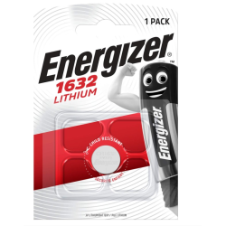 PILE ENERGIZER CR1632 - blister de 1 pile