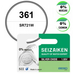 PILE VARTA 361 -  la boite de 10 piles