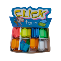 PORTE ETIQUETTES GM- CLICK TAGS - BOITE DE 100