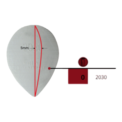 SUPPORT LATEX PELOTES - 74537 2030 - GOUTTE