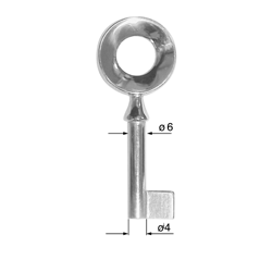 CLE POUR MEUBLES OR C3F1530-0