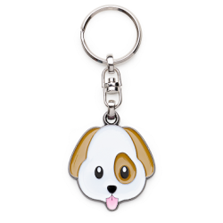 PORTE CLES EMOTICONE CHIEN AVK7263 - unité