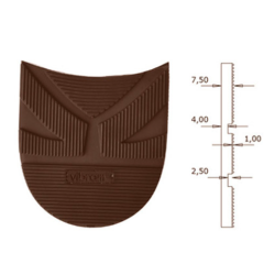 BONBOUT VIBRAM REF 5870 - MARRON - la paire