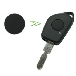 BOUTON PLASTIQUE PSA18B (les 2)/CP10B