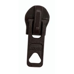 CURSEUR PLASTIQUE - 7 MM  MARRON FONCE