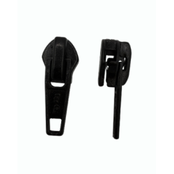 CURSEUR FERMETURE - 9 MM - NOIR