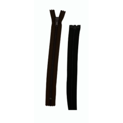 FERMETURE A GLISSIERE NYLON - MAILLE 6 MM - NON DETACHABLE