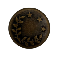 BOUTON JEAN - GM - BRONZE - diam. 17mm