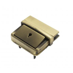 SERRURE LUXE 50X50 - BRONZE