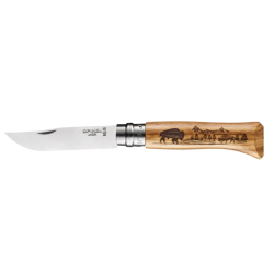 OPINEL ANIMALIA Num8 - BISON CHENE
