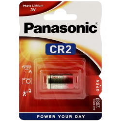 PILE PHOTO BATTERIES PANASONIC - CR2 - blister de 1 pile
