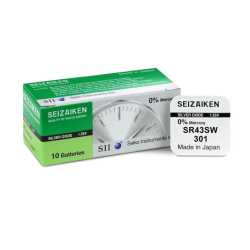 PILE VARTA 301 - la boite de 10 piles