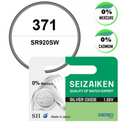 PILE VARTA 371 -  la boite de 10 piles