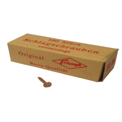 POINTE POUR FER A ENCASTRER ET COIN ACIER - STRIES - LE SACHET DE 100