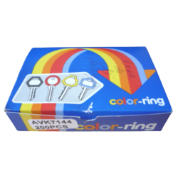 ROND DE CLES PLASTIQUE - BTE DE 200