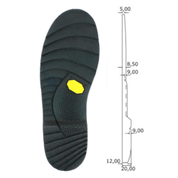 SEMELLE VIBRAM REF 1685