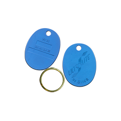 PORTE CLES OVALE  BLEU - AVK401043 UNITE