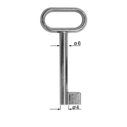 CLE POUR MEUBLES OR C3F1150-10