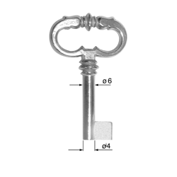 CLE POUR MEUBLES OR C3F1232-10