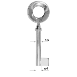 CLE POUR MEUBLES OR C3F1540-10