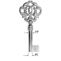 CLE POUR MEUBLES OR C3F1630-0
