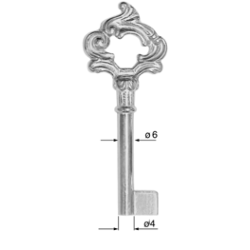 CLE POUR MEUBLES OR C3F1738-0