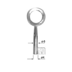 CLE POUR MEUBLES OR C3F3735-10