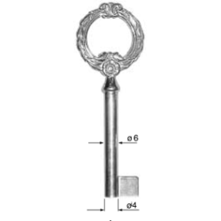 CLE POUR MEUBLES OR C3F4145-0