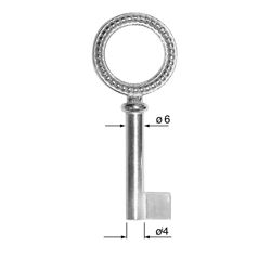 CLE POUR MEUBLES OR C3F4535-10