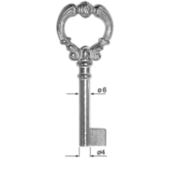 CLE POUR MEUBLES OR C3F4935-10