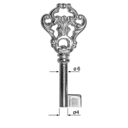 CLE POUR MEUBLES OR C3F7330-10