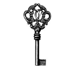 CLE POUR MEUBLES OR C3M1630-10