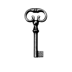 CLE POUR MEUBLES OR C3M2630-0