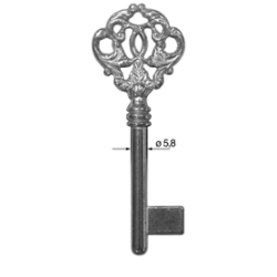 CLE POUR MEUBLES OR C3P16-10