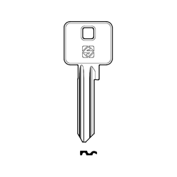 CLE ACIER CAB98-10 : TO1X