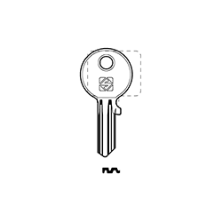 CLE ACIER CBUR62-100