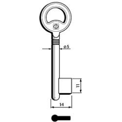 CLE A GORGES LAITON POLI CEY300-25