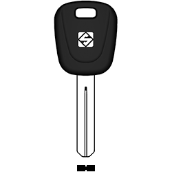 CLE TRANSP SANS PUCE AVEC BOUCHON CHON77TE-5