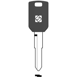 CLE TRANSP SANS PUCE AVEC BOUCHON CHU133RATE-25