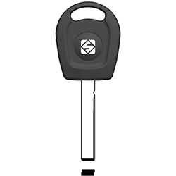 CLE TRANSP SANS PUCE AVEC BOUCHON CHU162ATE-0