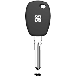 CLE TRANSP SANS PUCE AVEC BOUCHON CHU179TE-25