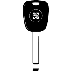 CLE TRANSP SANS PUCE AVEC BOUCHON CHU92RP-0