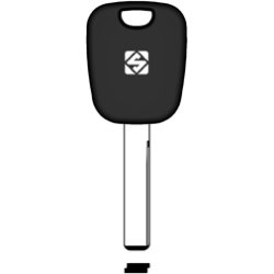 CLE TRANSP SANS PUCE AVEC BOUCHON CHU92RTE-10