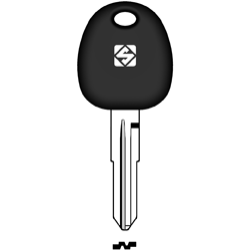 CLE TRANSP SANS PUCE AVEC BOUCHON CHYN15TE-25
