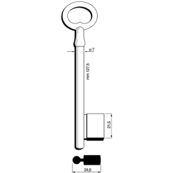 CLE PANNETON LAITON POLI CLOTUS1-10