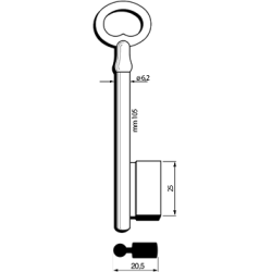 CLE PANNETON LAITON POLI CLOTUS2-10