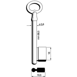 CLE PANNETON LAITON POLI CLOTUS3-25
